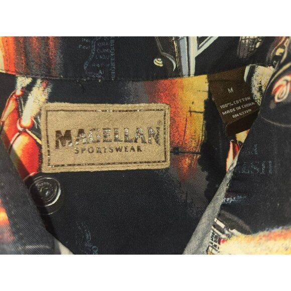 Magellan Sportswear Vintage Route 66 Men's Shirt Medium - Picture 5 of 6